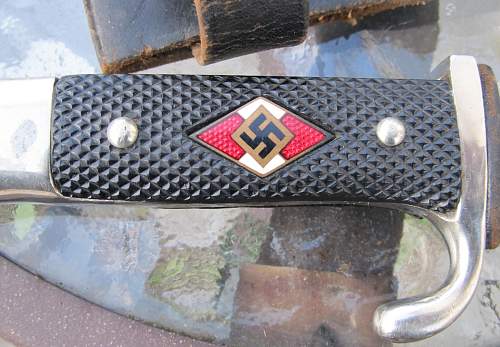 Hitler Youth Dagger SMF with Motto