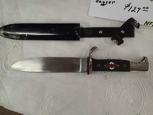 HJ dagger authentic?