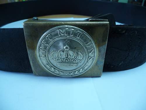 Prussian buckle 1847