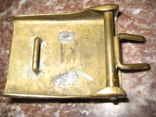 Imperial German Wurttemberg brass EM/NCO buckle