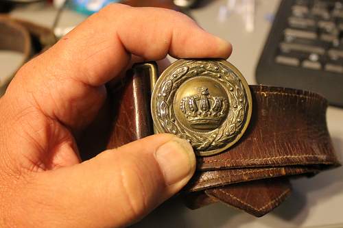 Imperial German officer buckle