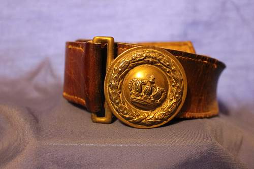 Imperial German officer buckle