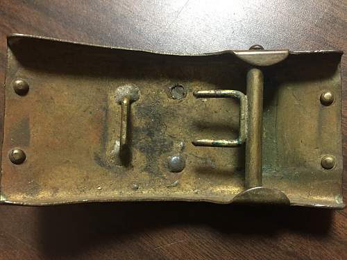 Looking for info ( ID) on a WW1 German belt buckle