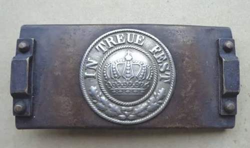 WW1/Prussian Fake Buckles