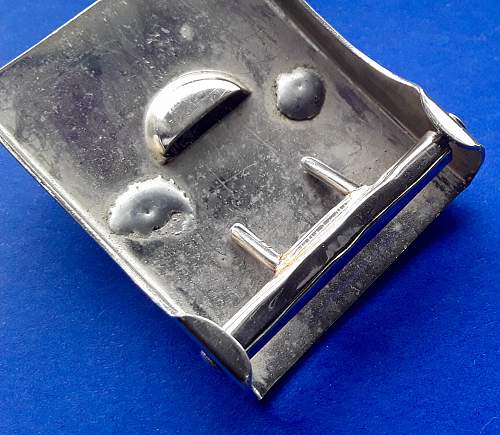 Silver Prussian Buckle