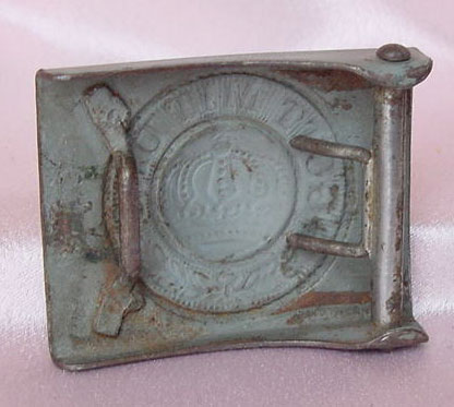 WW1 buckle... did I make a mistake?