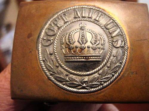 Imperial German Buckles.