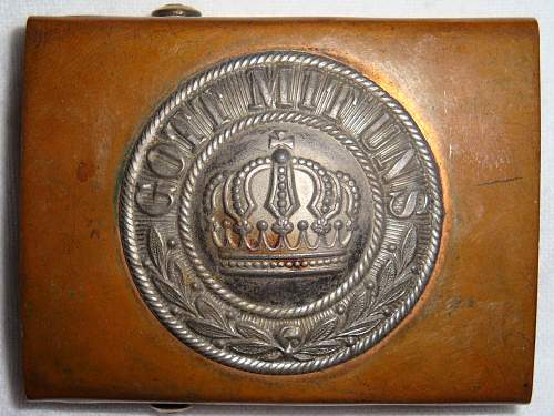 Imperial German Buckles.