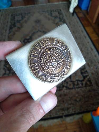 WWI Bavarian Belt Buckles ?