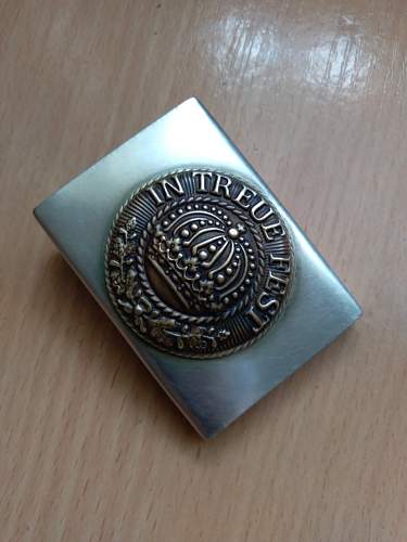 WWI Bavarian Belt Buckles ?