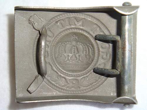 Imperial German Buckles.