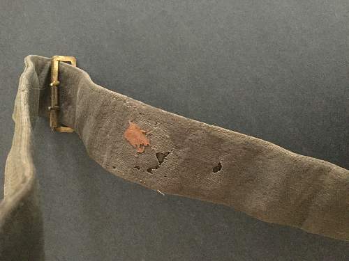 Bavarian  canvas  officers belt