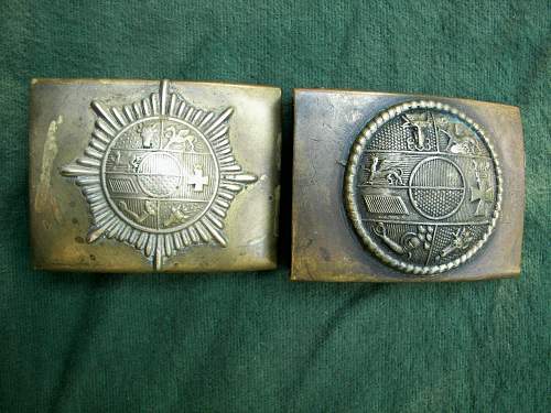 Imperial German Buckles.