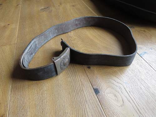 Hope this belt and buckle is genuine