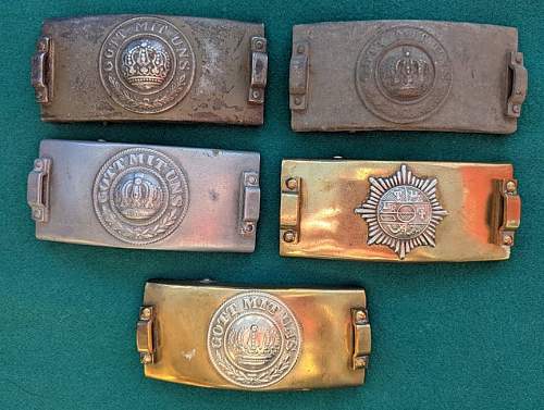 Some Telegraphists Buckles