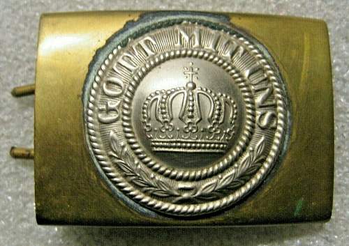 WW1/Prussian Fake Buckles