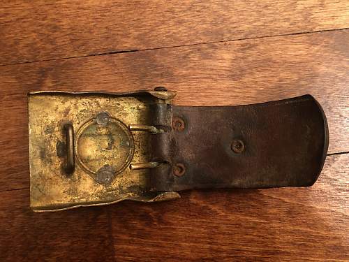 WW1 German Buckle - ID help