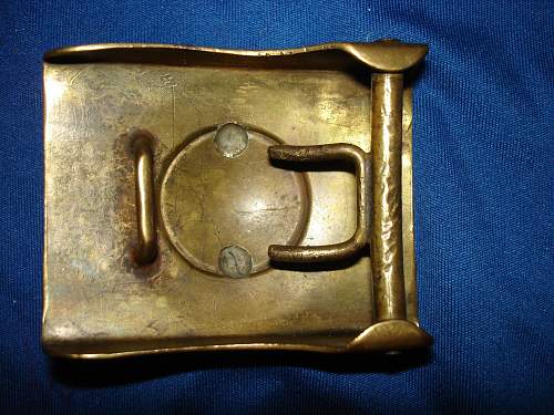 WW1 German Buckle - ID help