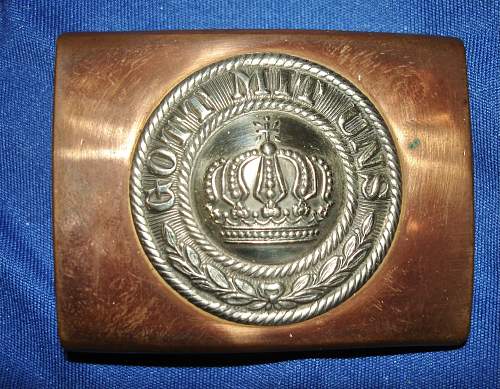 Odd Prussian Buckle