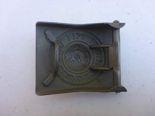Imperial German buckle for review