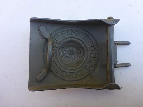 Imperial German buckle for review