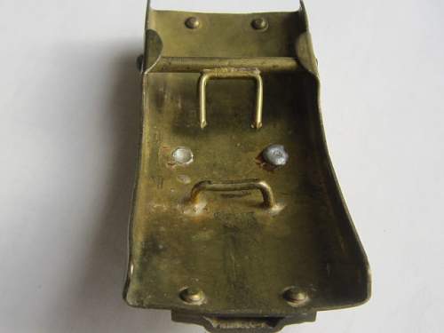 WW1 Brass Telegraph buckle