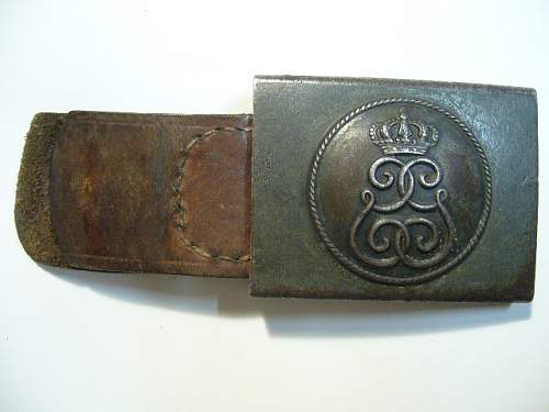 Imperial German Buckles.