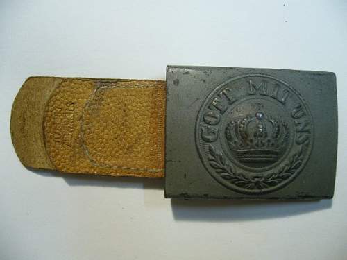 Imperial German Buckles.