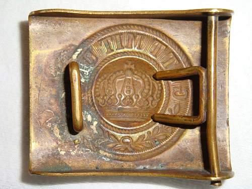 Imperial German Buckles.