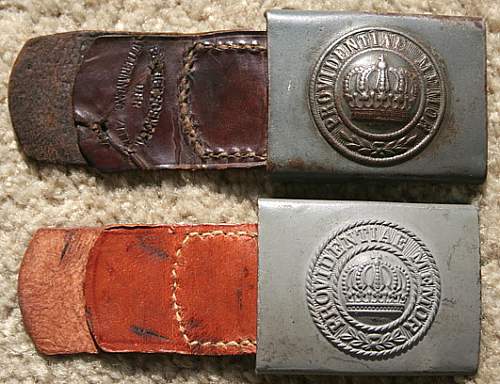 Imperial German Buckles.