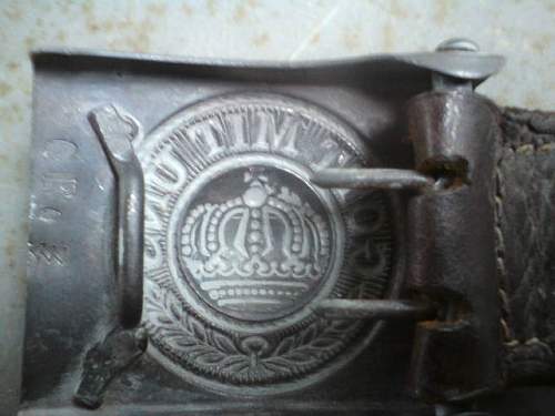 Imperial German Buckles.