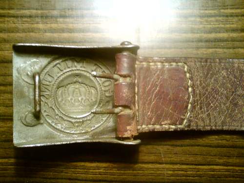 Imperial German Buckles.