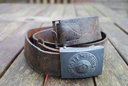 Imperial German Buckles.