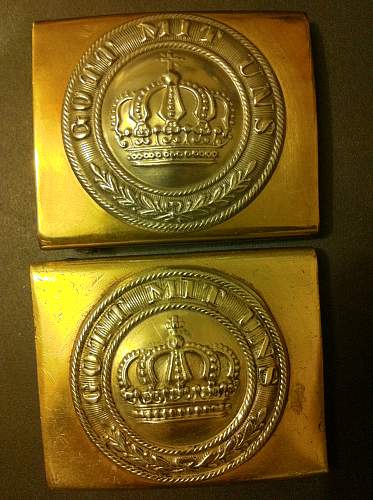 Imperial German Buckles.