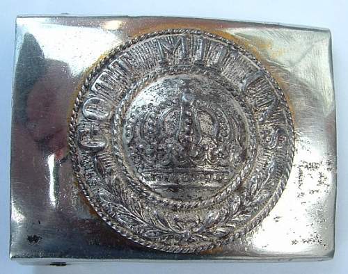 Prussian Nickel Buckle