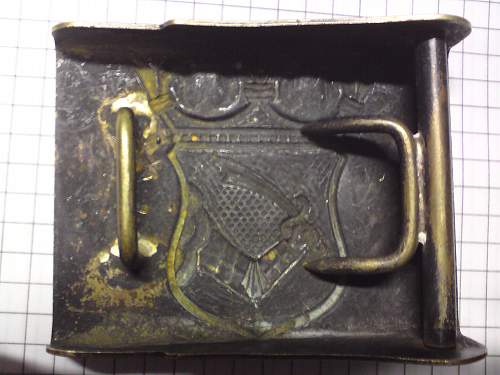 Imperial German Buckles.