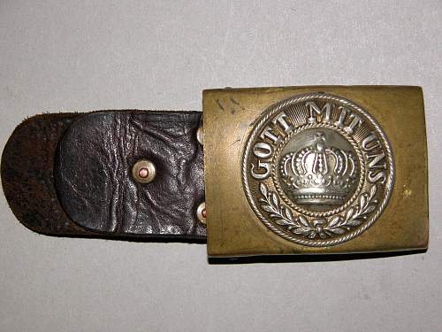 Imperial German Buckles.