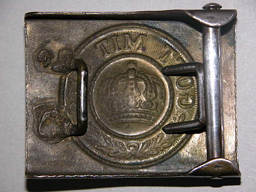 Imperial German Buckles.