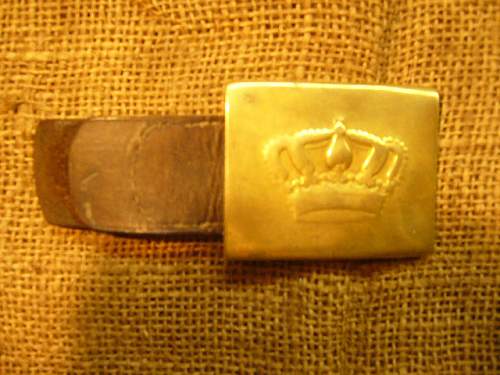 Imperial German Buckles.