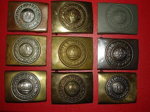 Imperial Buckles collection.