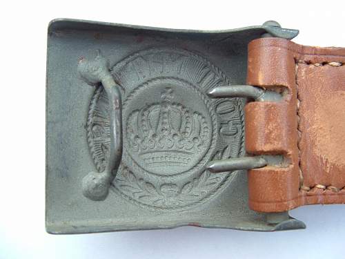 Imperial German Buckles.