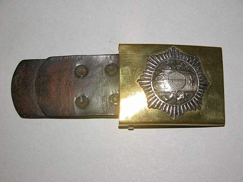 Imperial Buckle w/dated tab