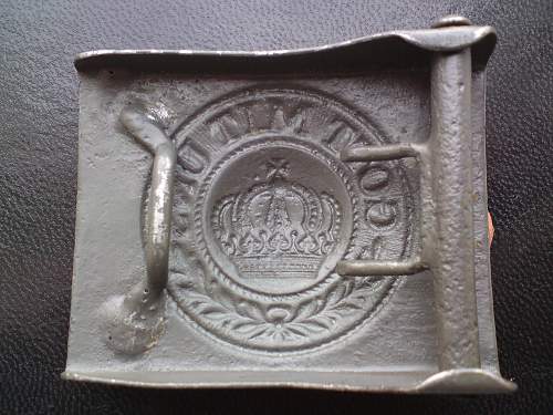 Imperial German Buckles.