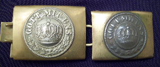 Imperial German Buckles.