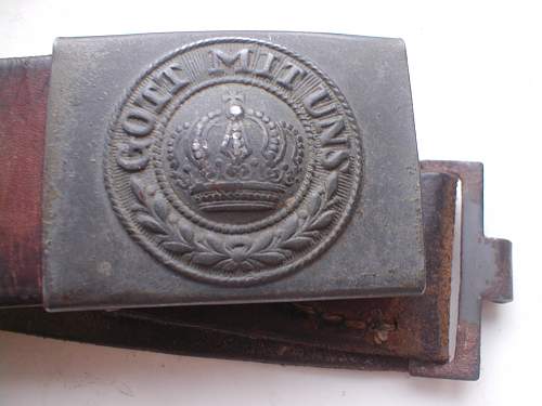 Imperial German Buckles.