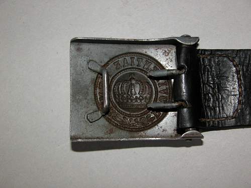 Imperial German Buckles.