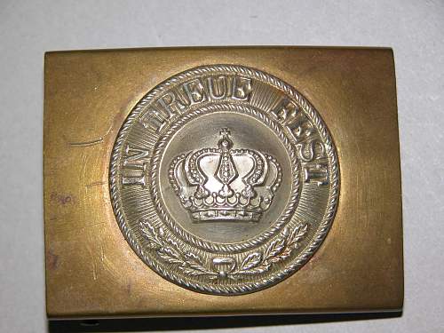 Imperial German Buckles.