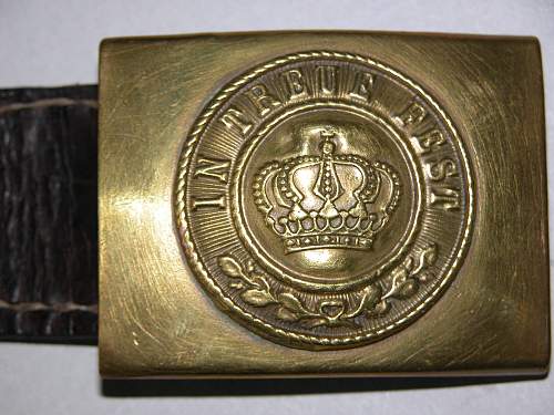 Imperial German Buckles.