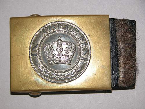 Imperial German Buckles.