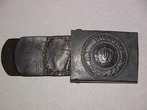 Imperial German Buckles.